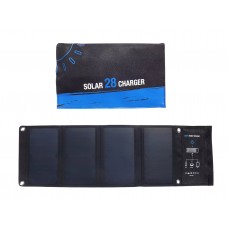 Портативна сонячна панель Solar Charger 28W Quick charge (5V)