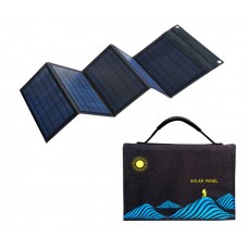 Портативна сонячна панель Solar Charger 50W (5V, 18V)